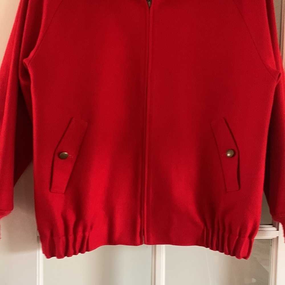 Vintage Pendleton Red Wool Jacket - Picture 6 of 14